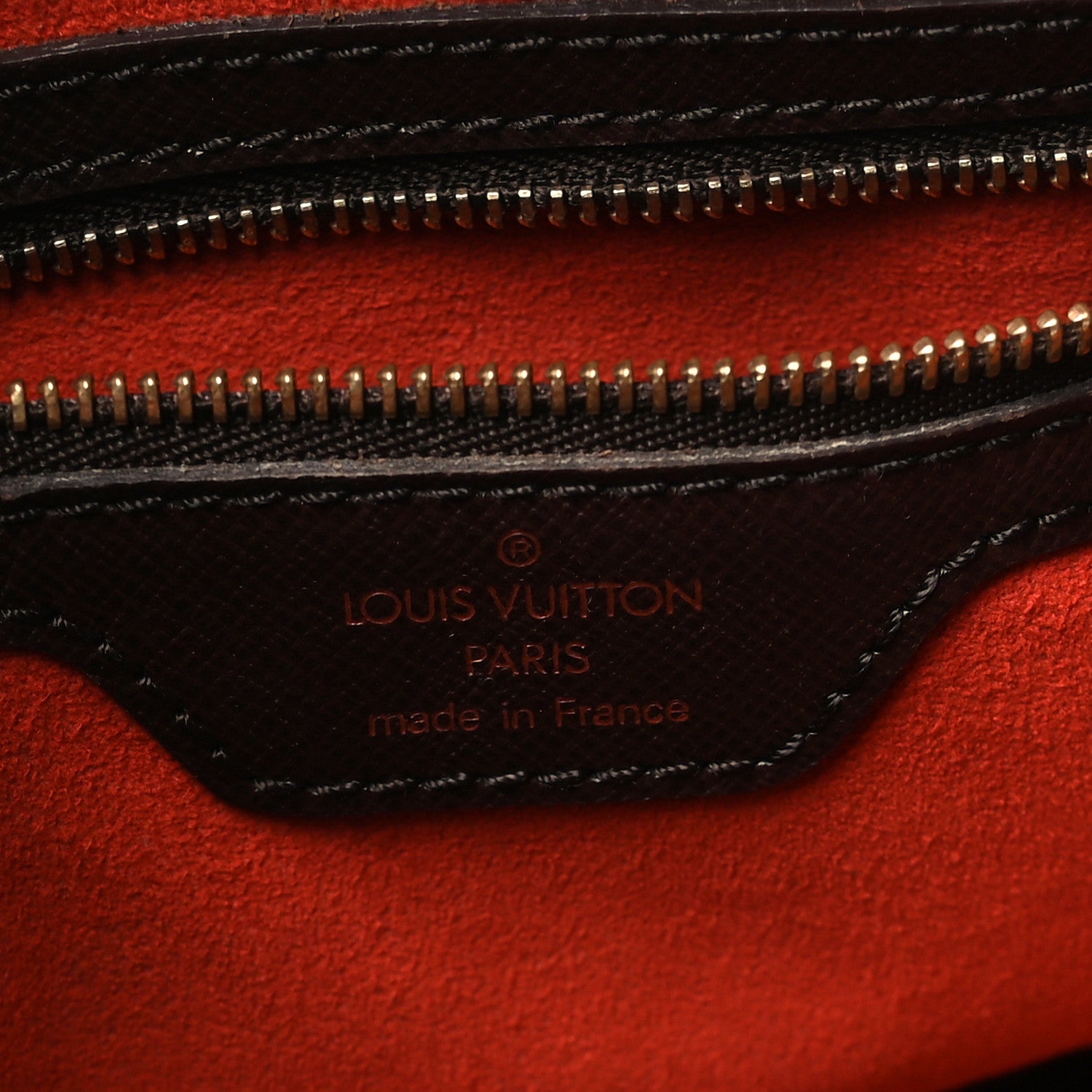 Louis Vuitton Damier Ebene Marais Bucket 23 6 of 8