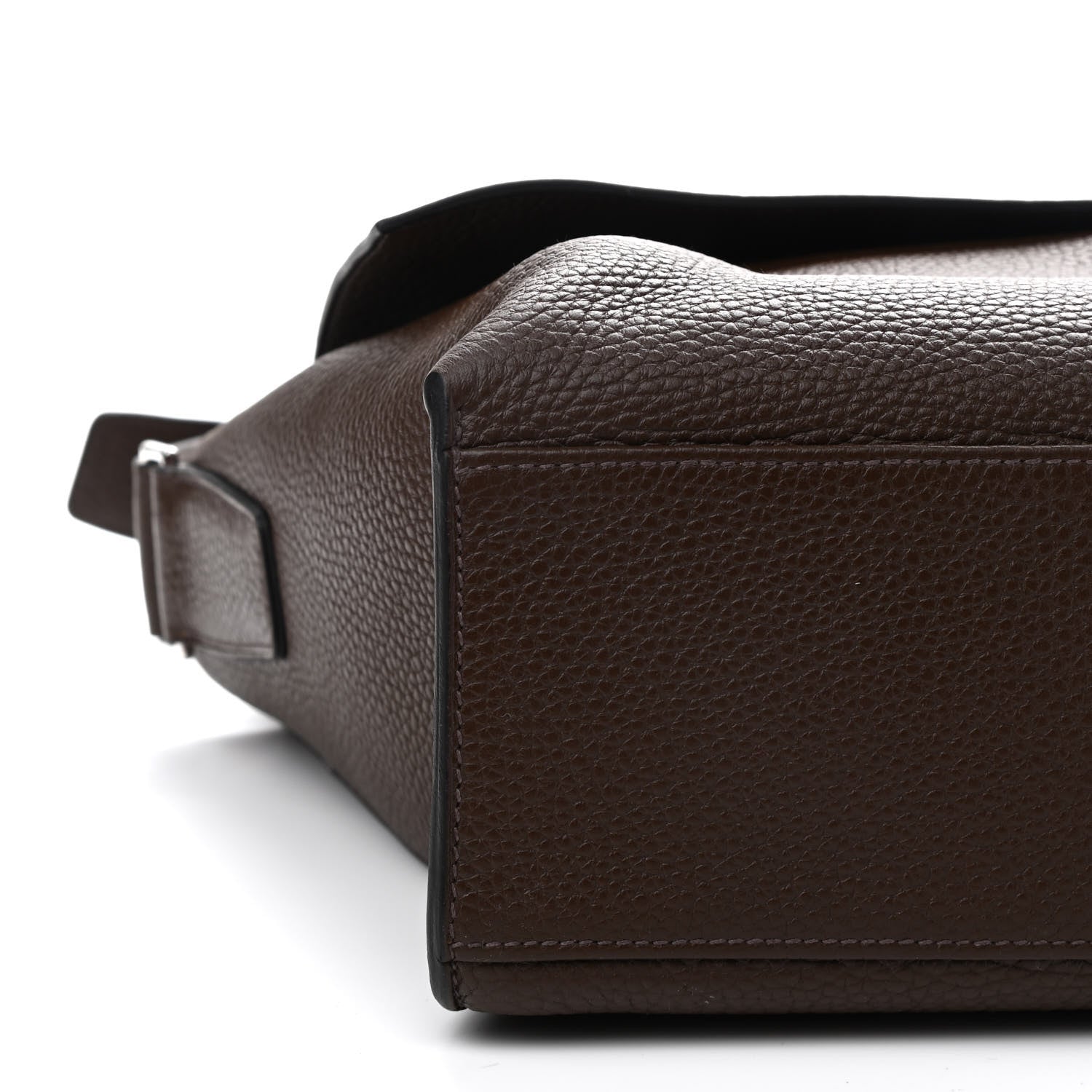 Hermes Taurillon Clemence Alfred 35 Chocolate 8 of 9