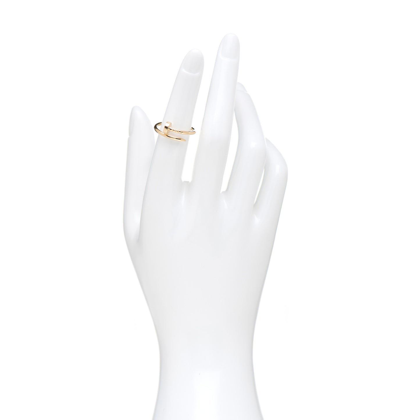 18K Yellow Gold Small Juste Un Clou Ring 50 5.25