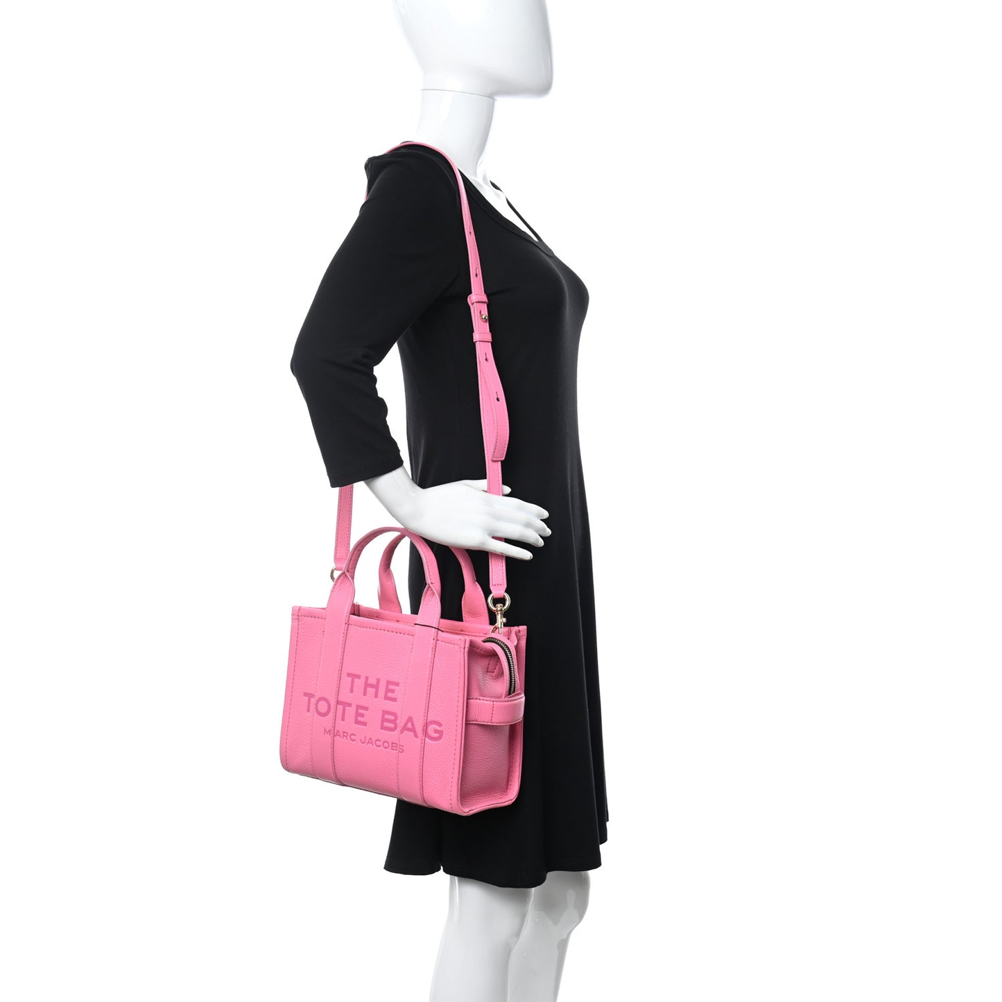 Grained Calfskin Small The Tote Bag Morning Glory