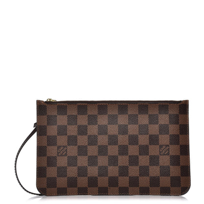 Louis Vuitton Damier Ebene Neverfull MM GM Pochette 1 of 8