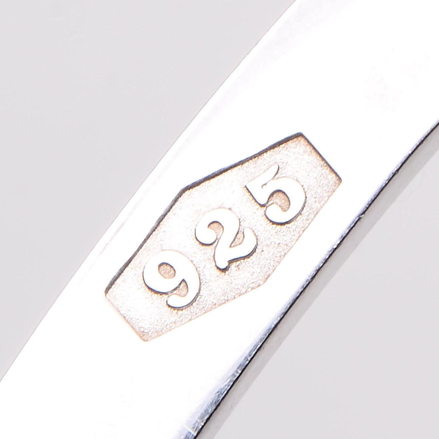 Sterling Silver 1837 Square Bangle Bracelet