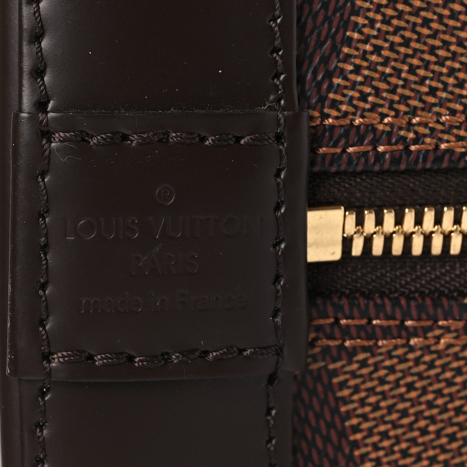 Louis Vuitton Damier Ebene Alma PM 6 of 8