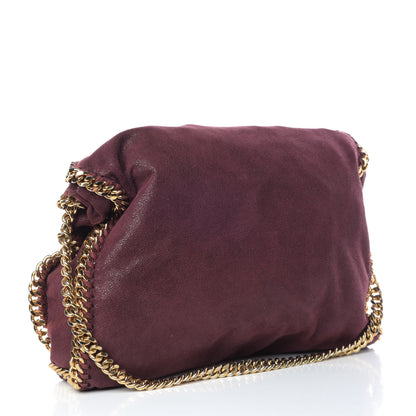 Stella McCartney Shaggy Deer Falabella Fold Over Tote Plum 4 of 12