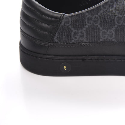 Gucci GG Supreme Monogram Mens Sneakers 8 Black 8 of 10