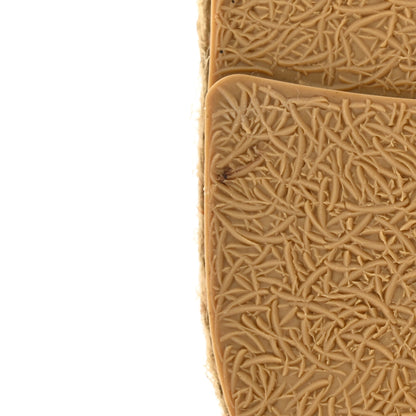 Saint Laurent Canvas Nappa Elba Light Logo Embroidered Espadrilles 37 Black 11 of 13