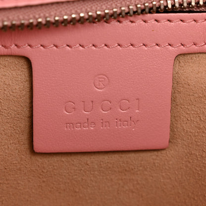 Gucci Calfskin Matelasse Small GG Marmont Shoulder Bag Wild Rose 5 of 12