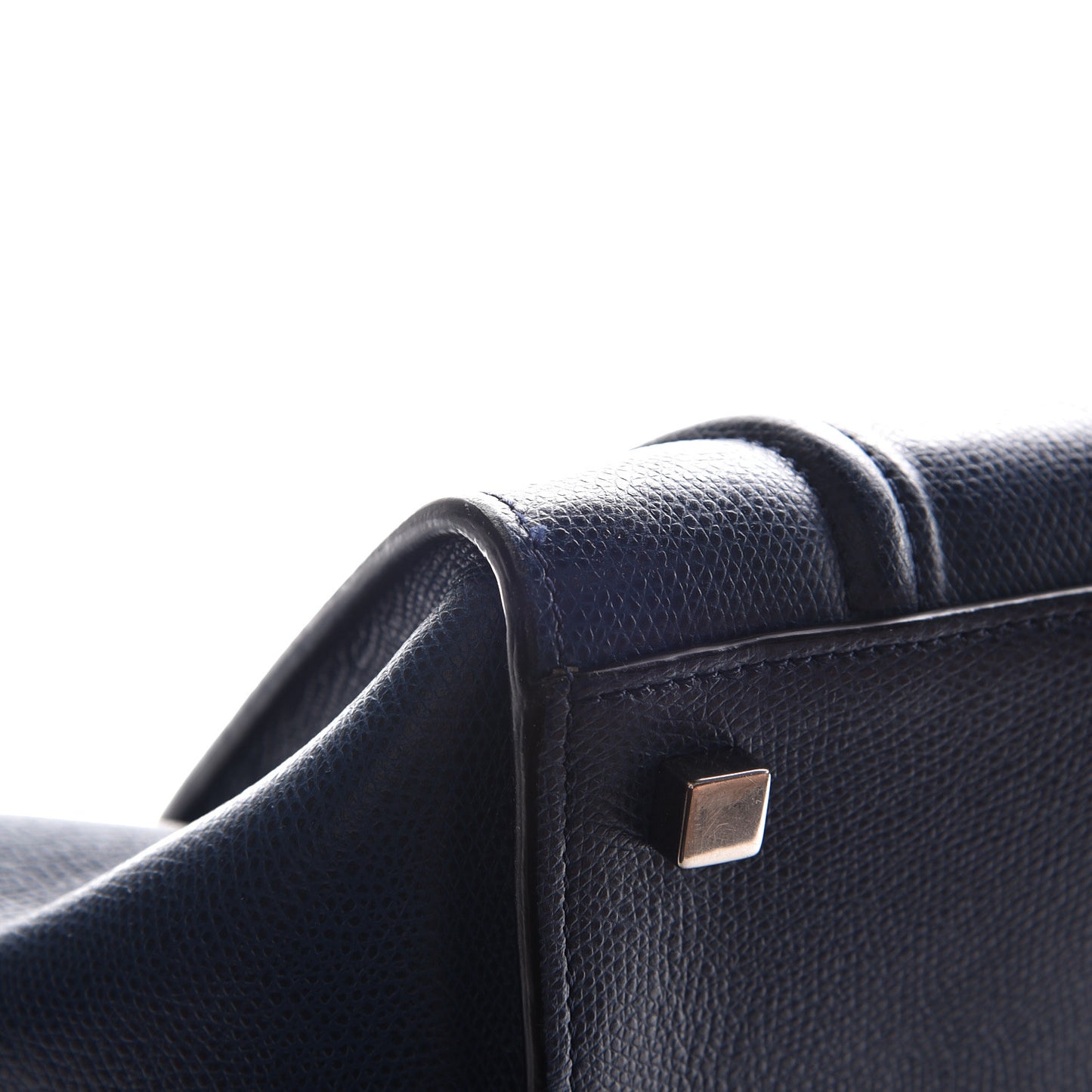 Grained Calfskin Medium Phantom Luggage Indigo