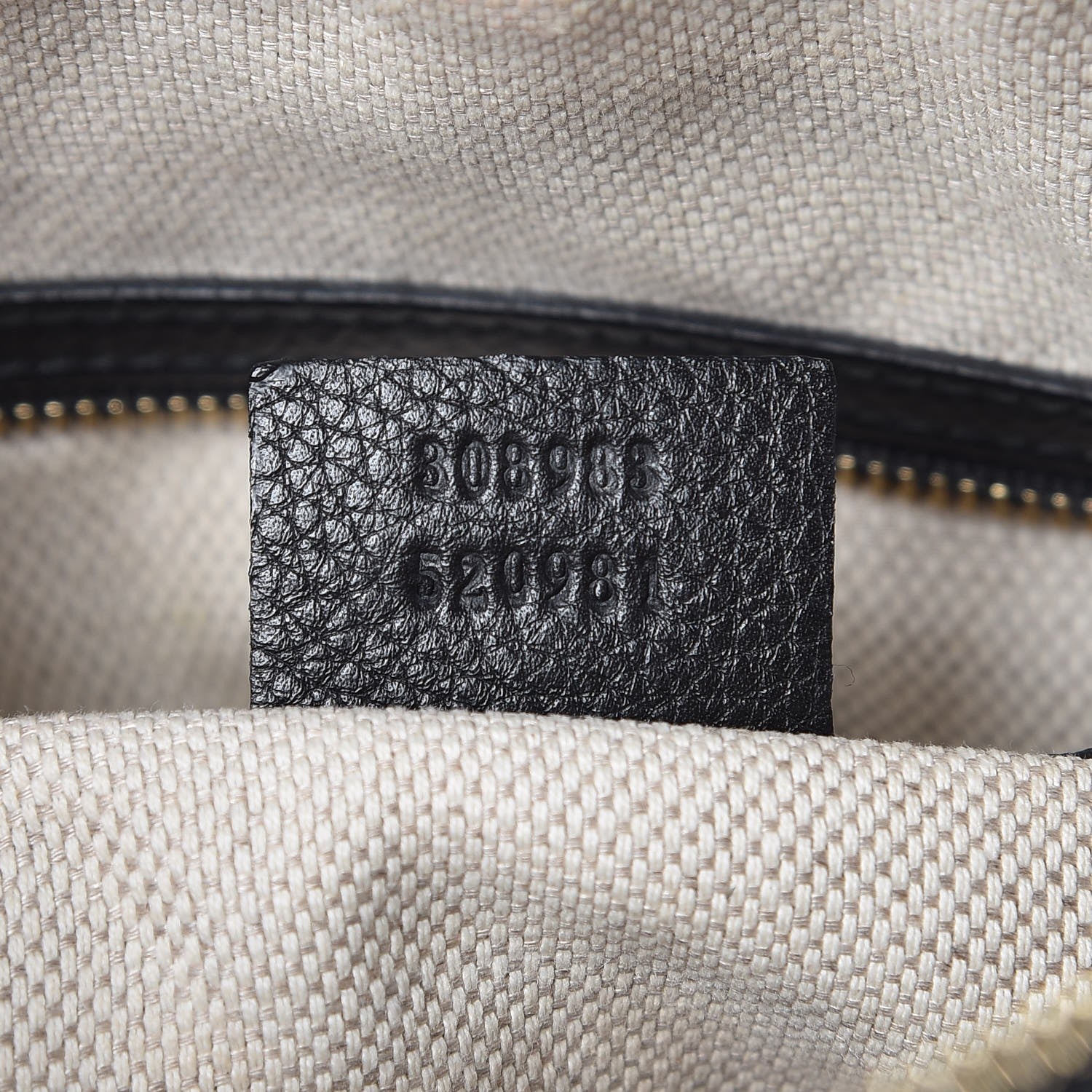 Gucci Pebbled Calfskin Small Soho Bowler Black 7 of 7