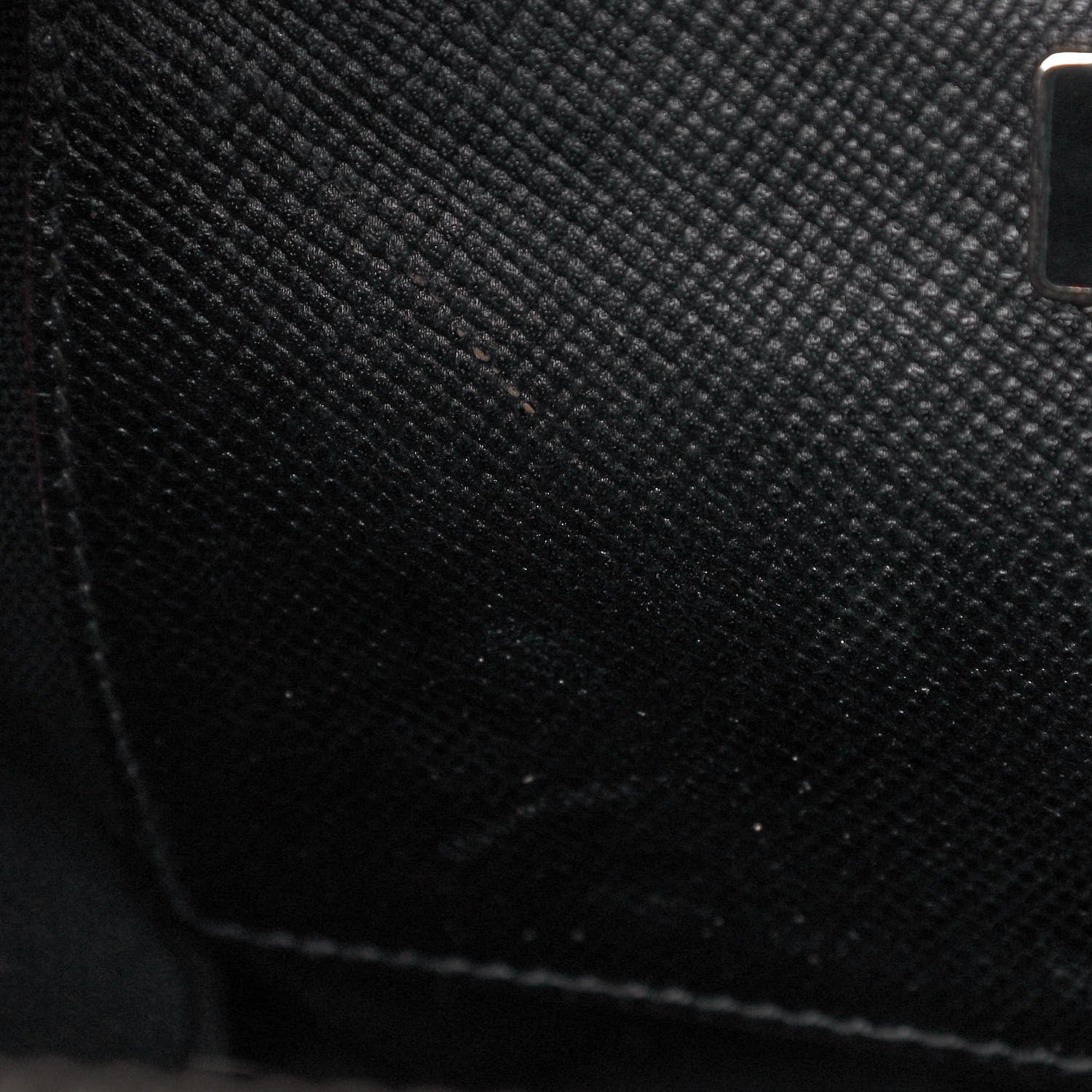 Prada Saffiano City Calfskin Bi-Color Tote Fuoco Black 8 of 20