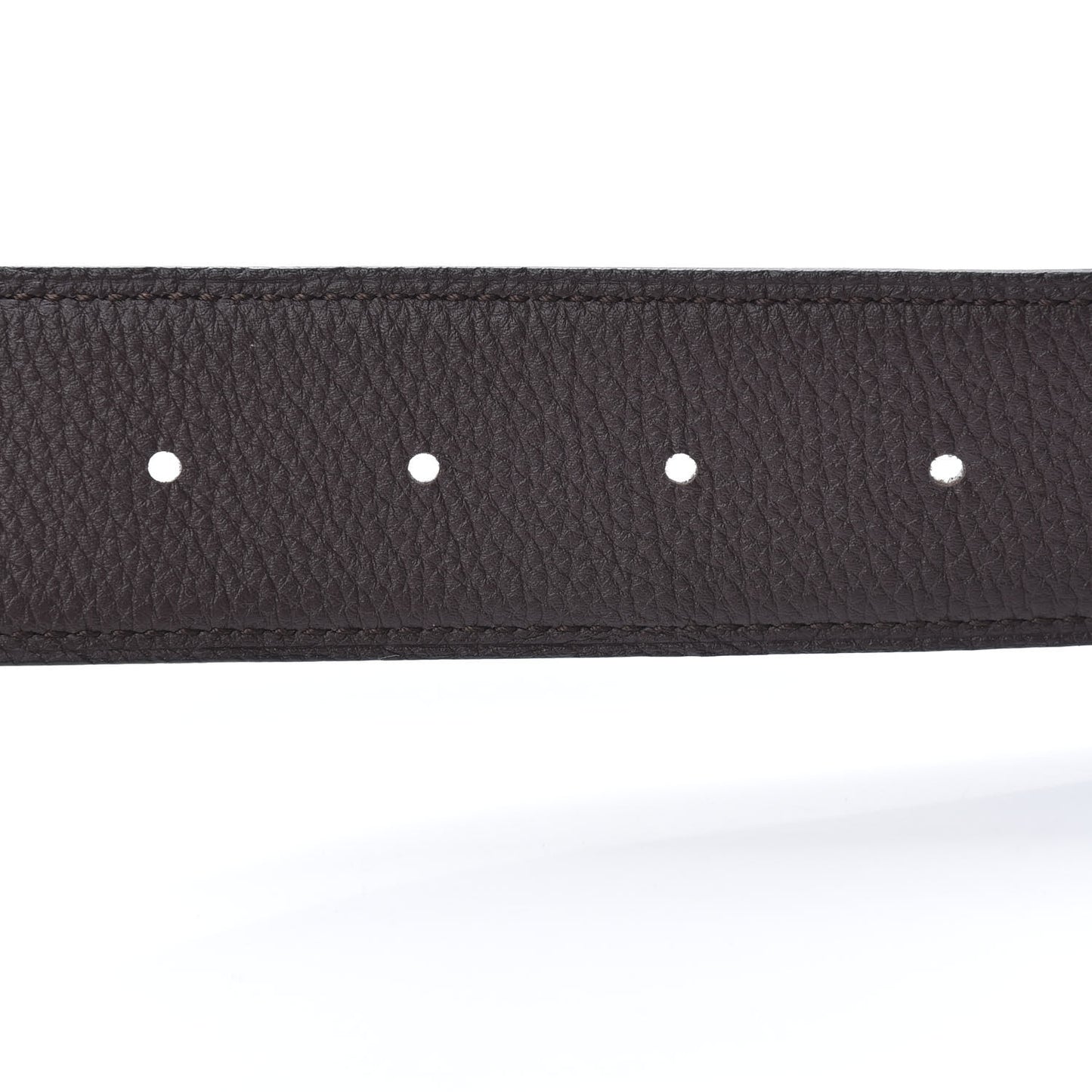Togo Swift 42mm Constance H Belt 115 Black Chocolate