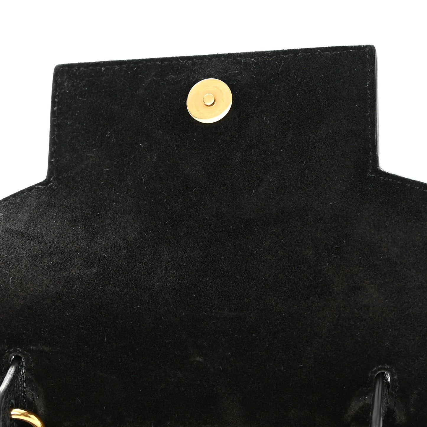 Grained Calfskin Nano Belt Bag Black