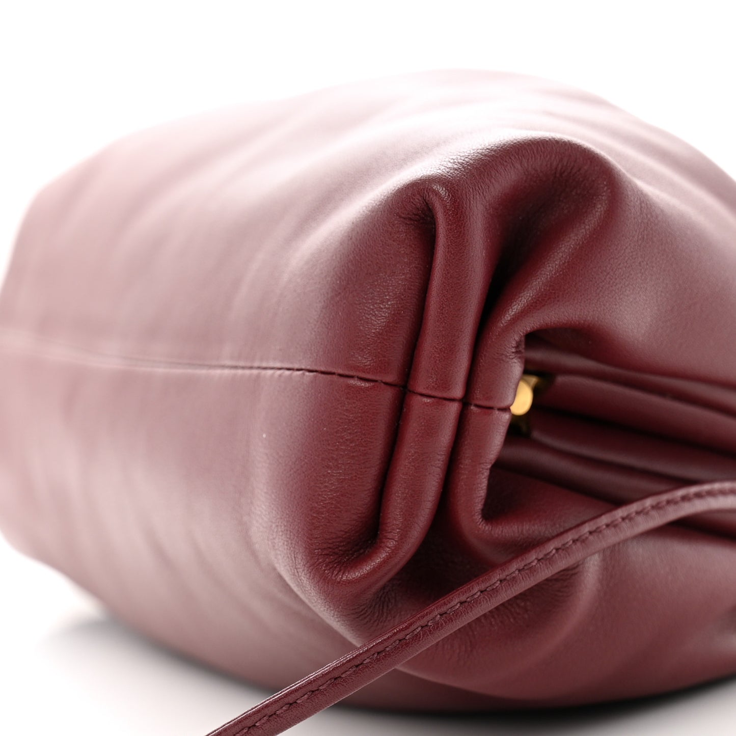 Butter Calfskin The Mini Pouch Bordeaux