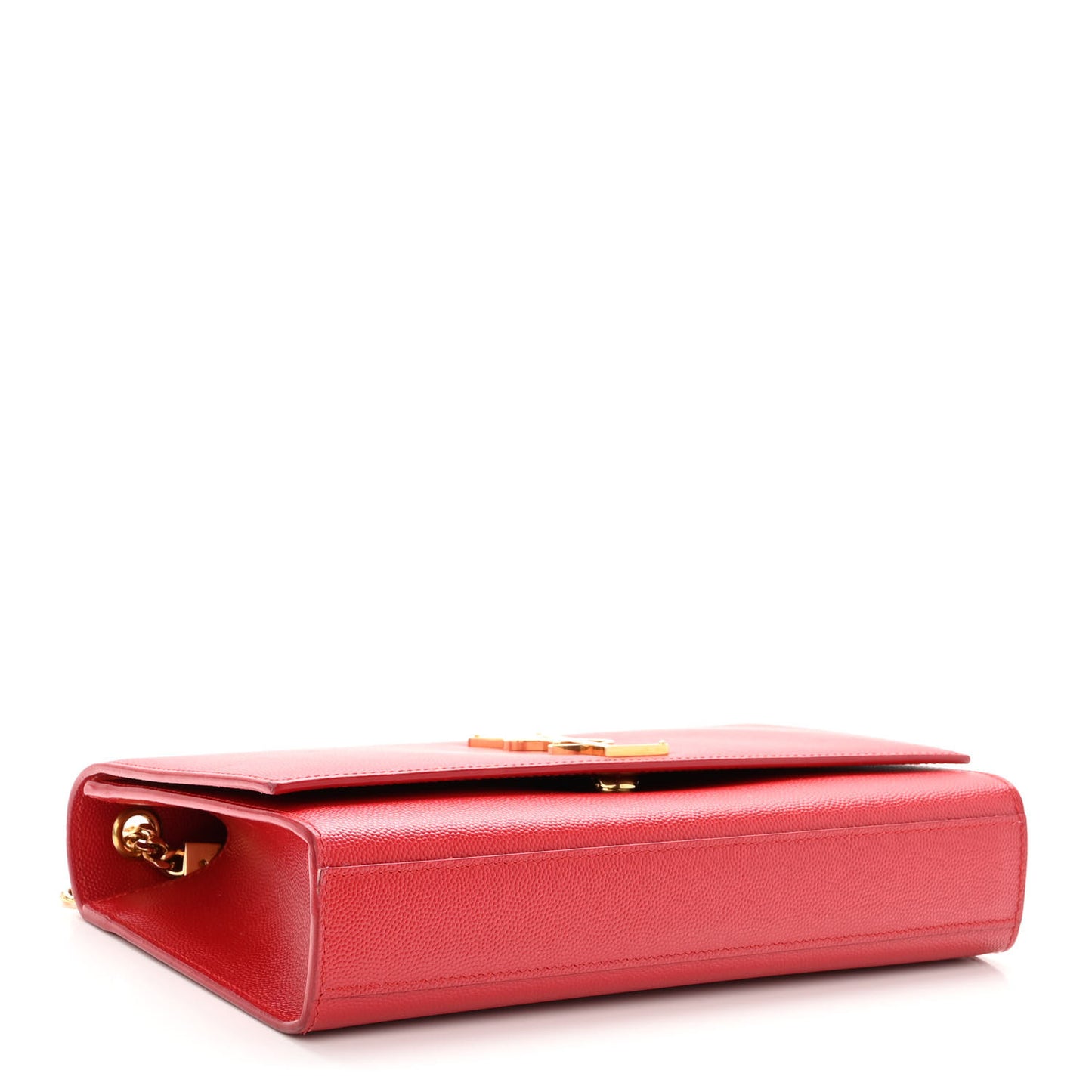 Grain De Poudre Medium Monogram Kate Satchel Red