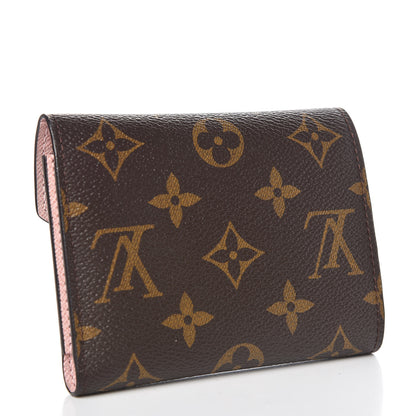 Louis Vuitton Monogram Victorine Wallet Rose Ballerine 3 of 8