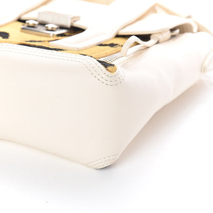 3.1 Phillip Lim 3.1 Calf Hair Tiger Print Mini Pashli Satchel White 7 of 8