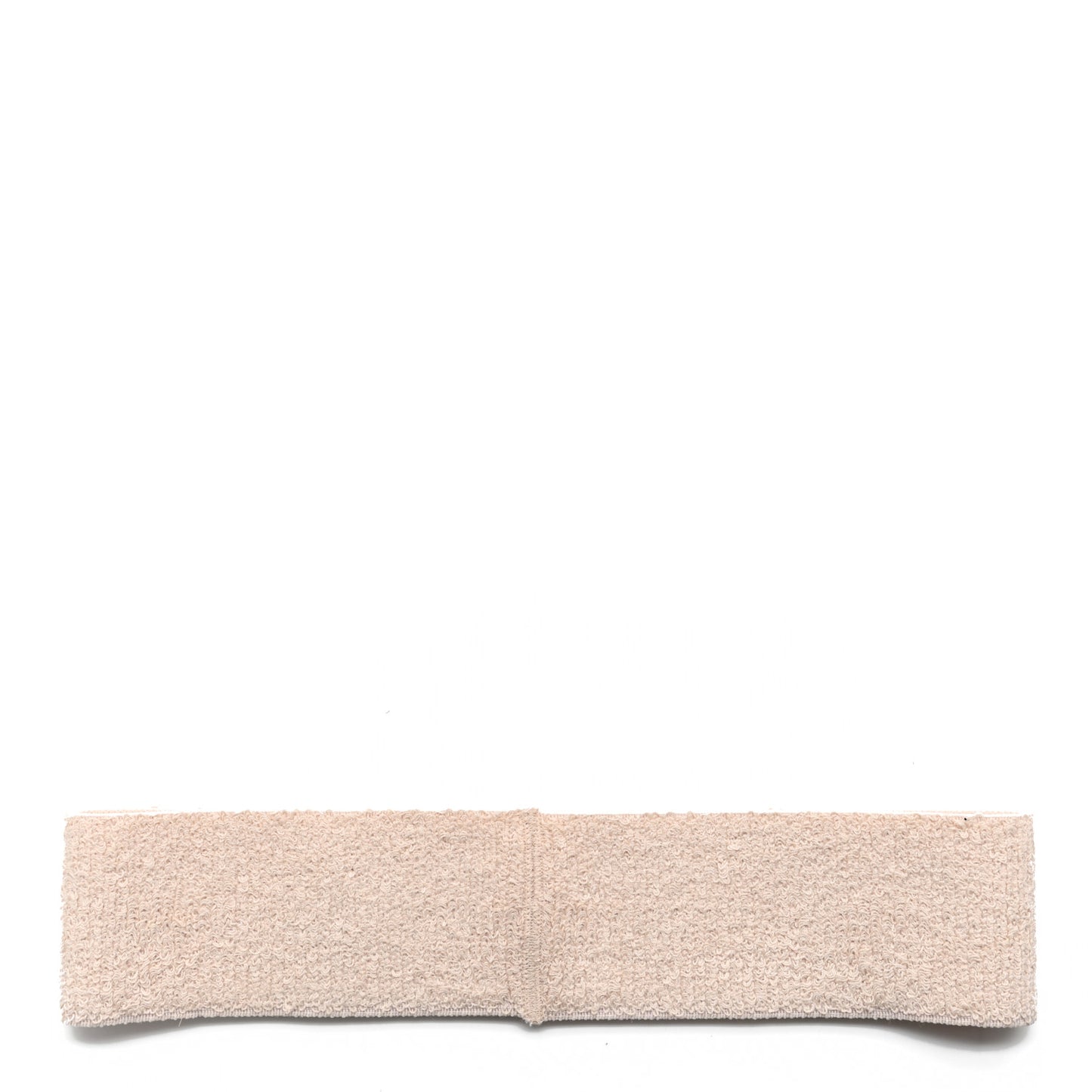 Cotton Elastic Gucci Logo Headband White