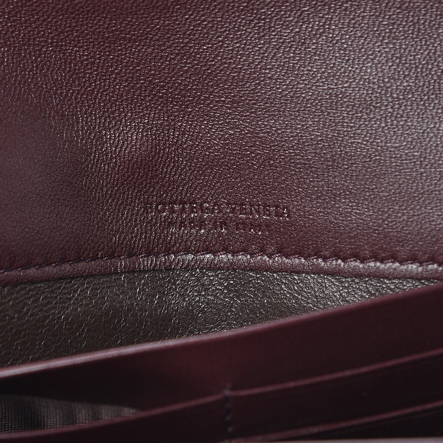 Bottega Veneta Nappa Intrecciato Continental Wallet Dark Barolo 6 of 10
