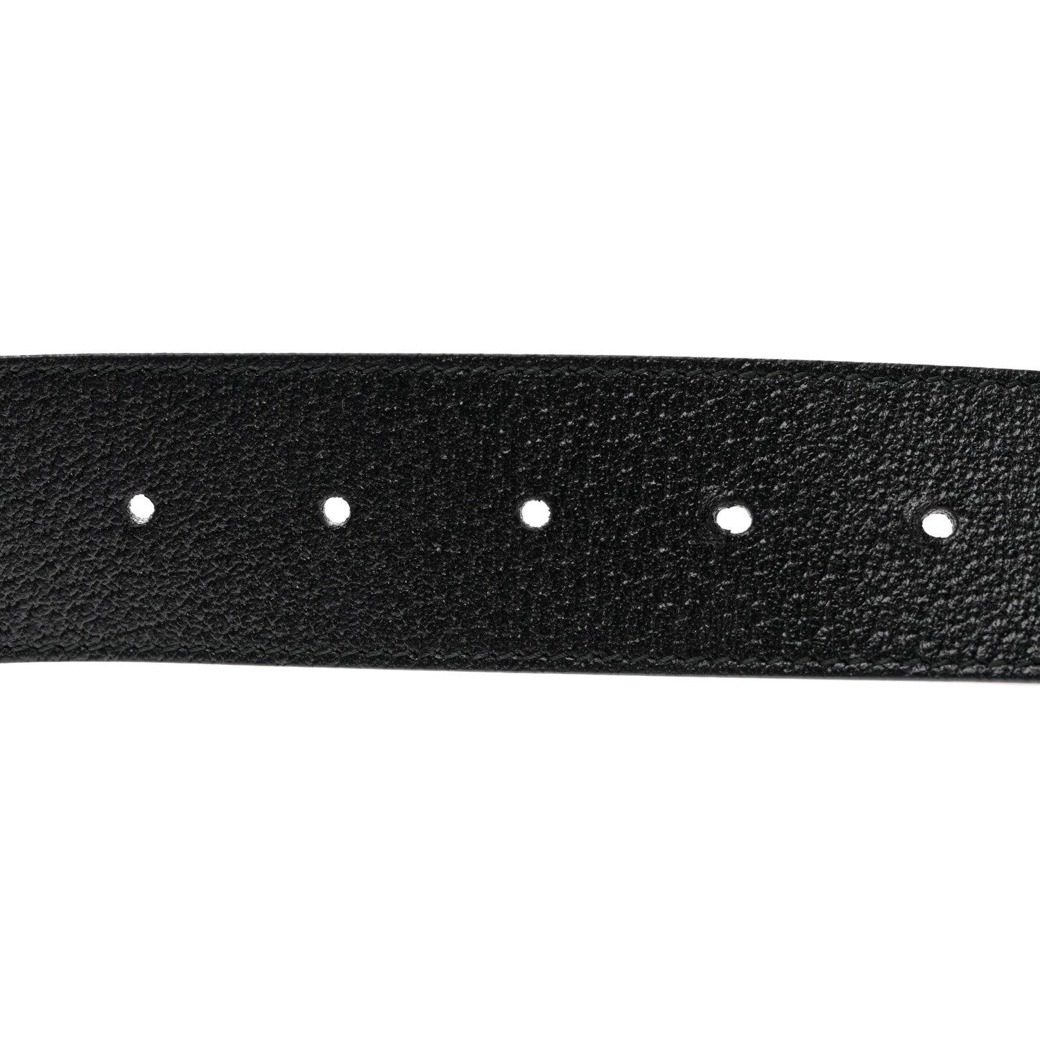 Gucci Textured Calfskin Double G 40mm Belt 85 34 Black 4 of 5