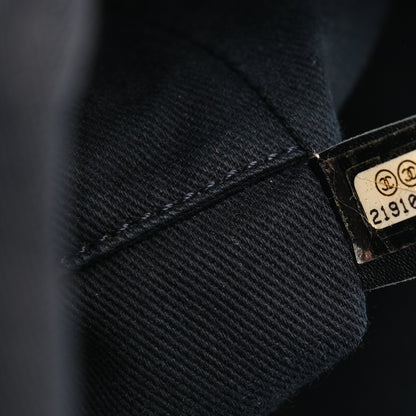 Chanel Denim Mini Deauville Tote Dark Blue 7 of 10