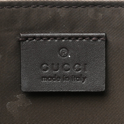 Gucci GG Plus Monogram Messenger Diaper Bag Dark Brown 7 of 16