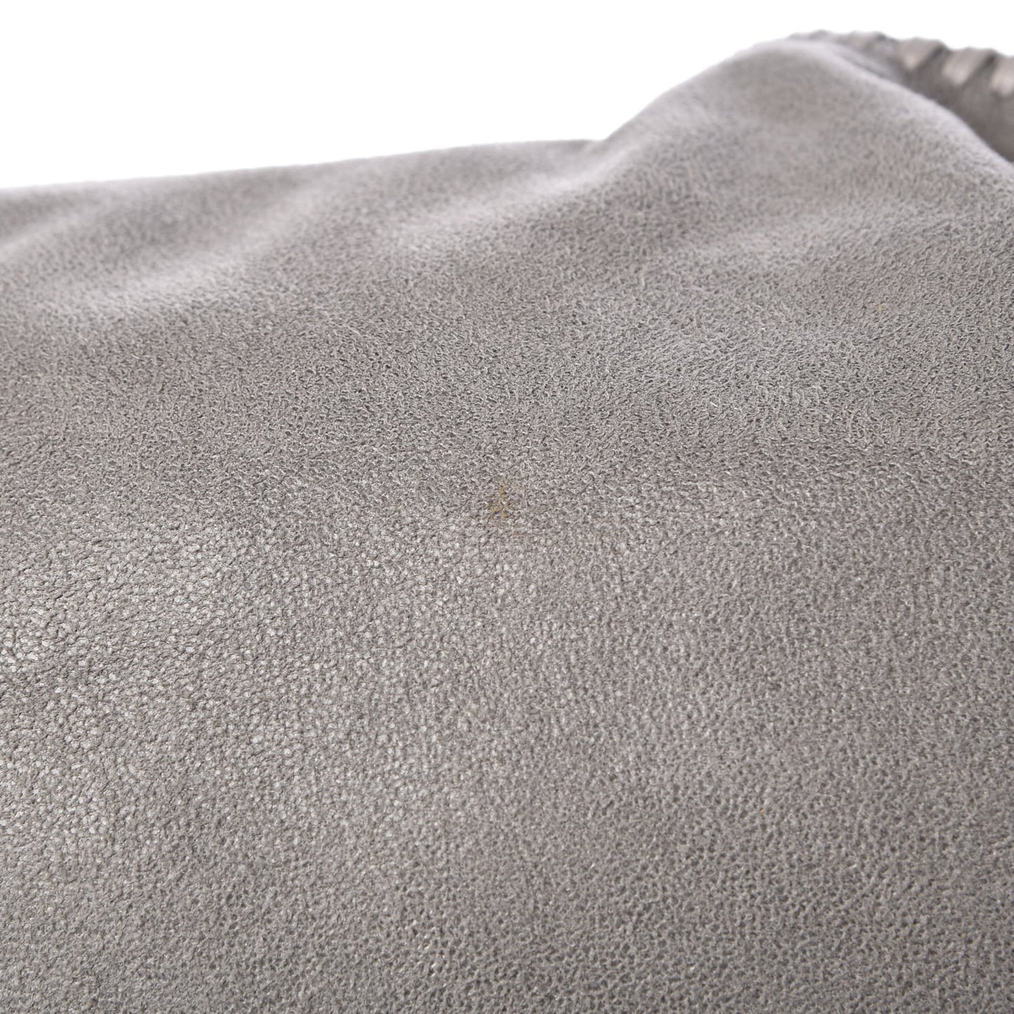 Shaggy Deer Falabella Fold Over Tote Grey