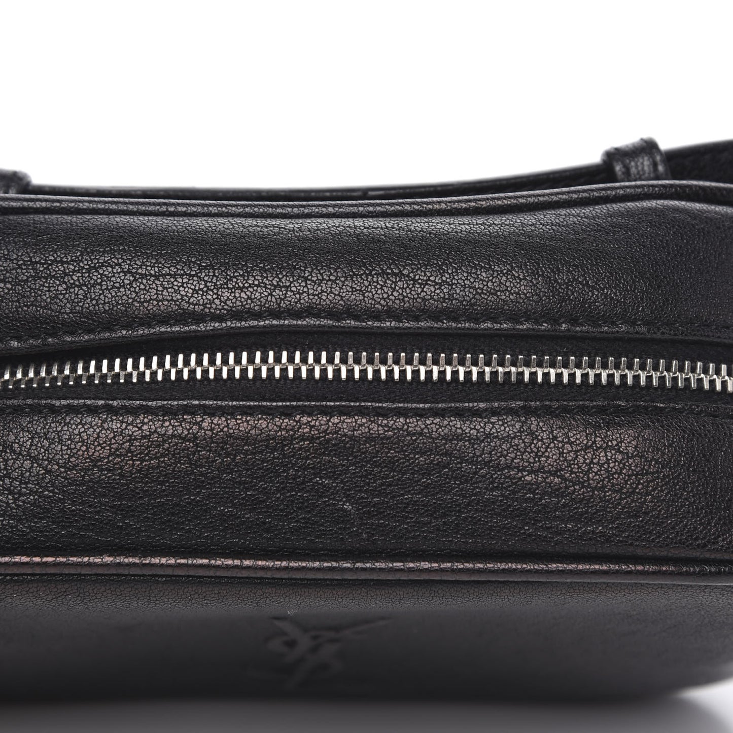 Lambskin Monogram Lou Belt Bag Black