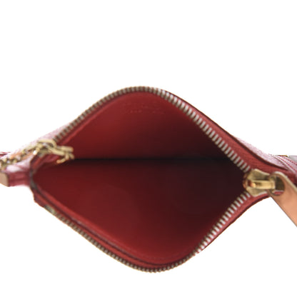 Louis Vuitton Suhali Key Pouch Geranium 5 of 9
