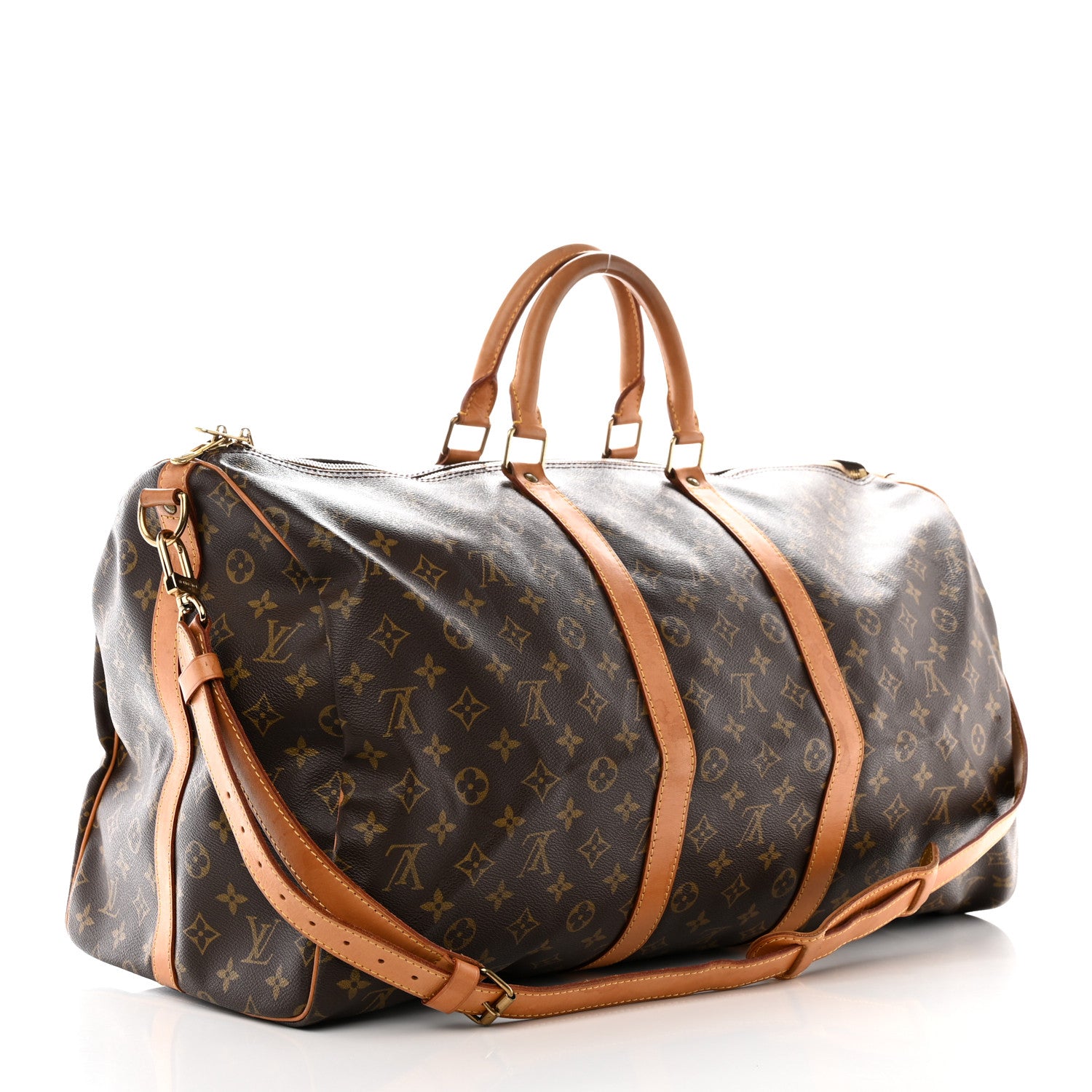 Louis Vuitton Monogram Keepall Bandouliere 55 2 of 42