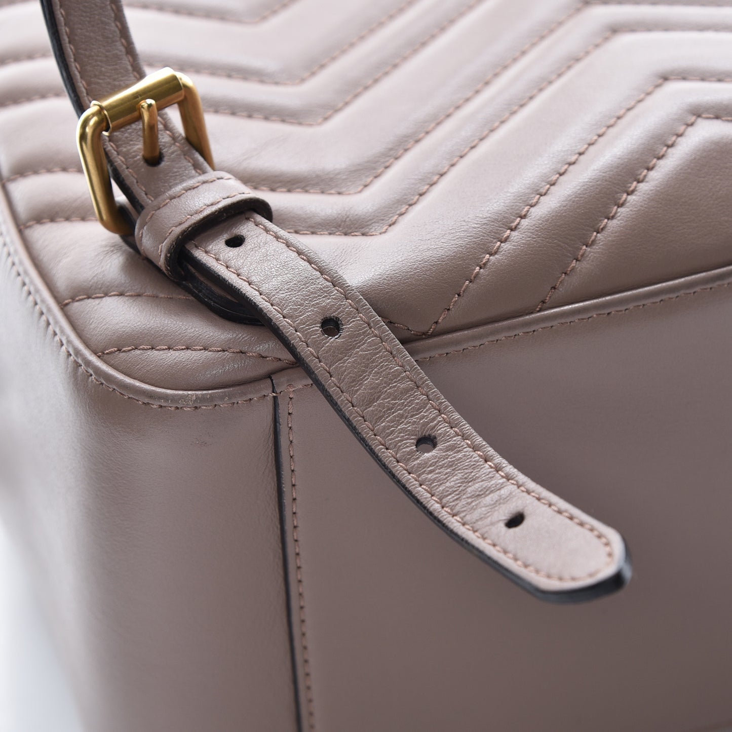 Calfskin Matelasse GG Marmont Backpack Porcelain Rose