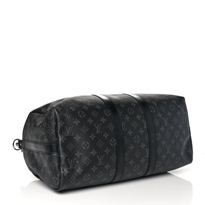 Louis Vuitton Monogram Eclipse Keepall Bandouliere 45 4 of 14