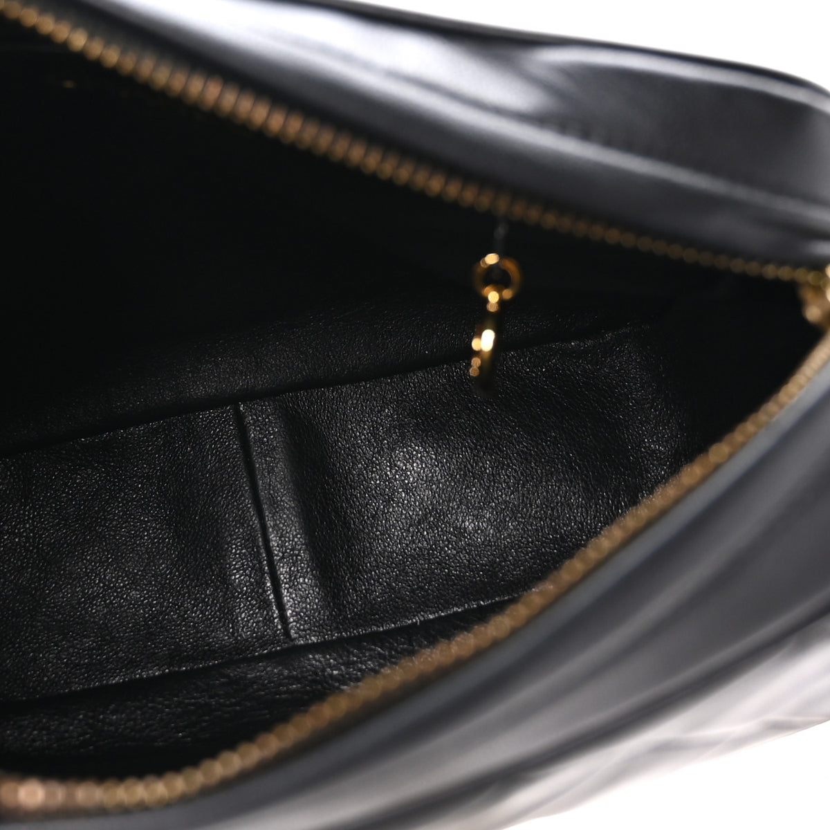 Chanel Lambskin Quilted Camera Case Black 5 of 10