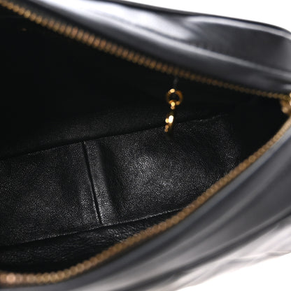 Chanel Lambskin Quilted Camera Case Black 5 of 10