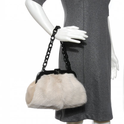Chanel Lapin Fur N°5 Frame Bag 2 of 8