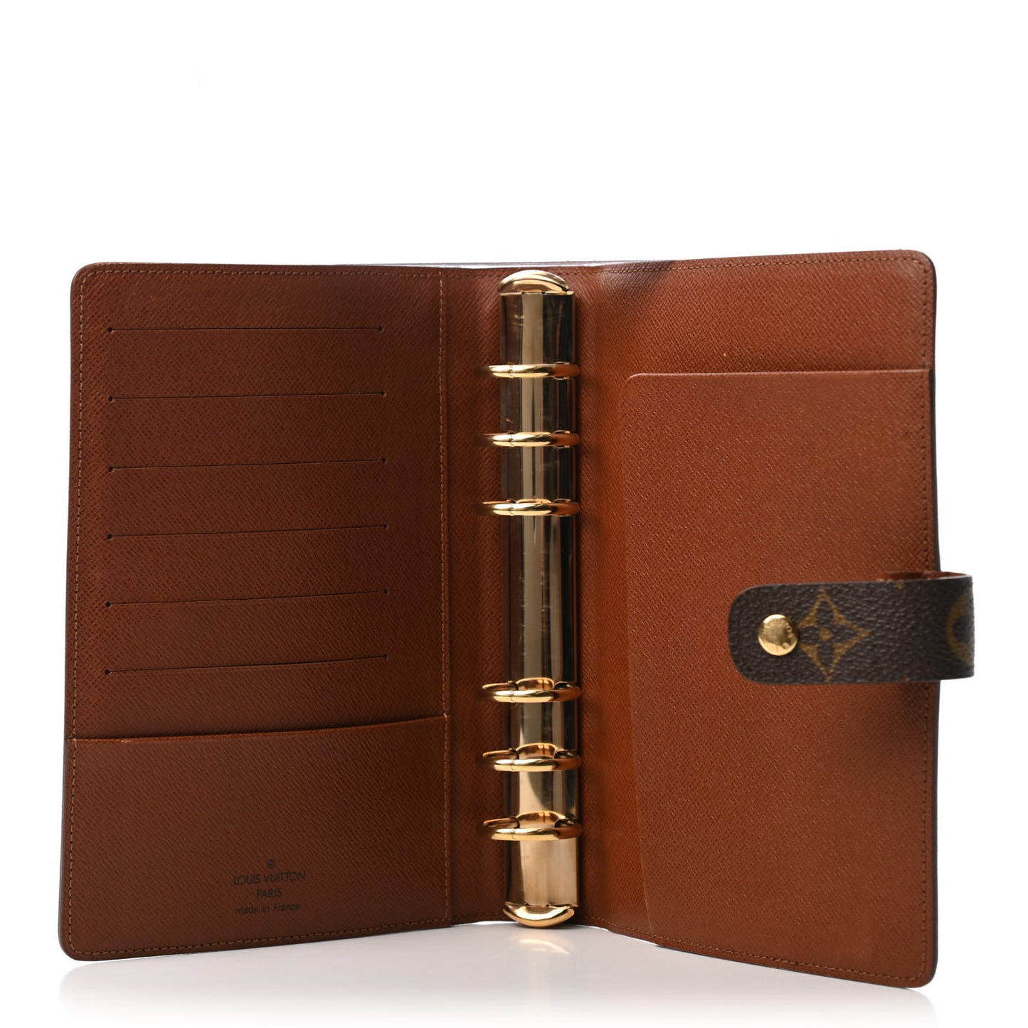 Monogram Medium Ring Agenda Cover