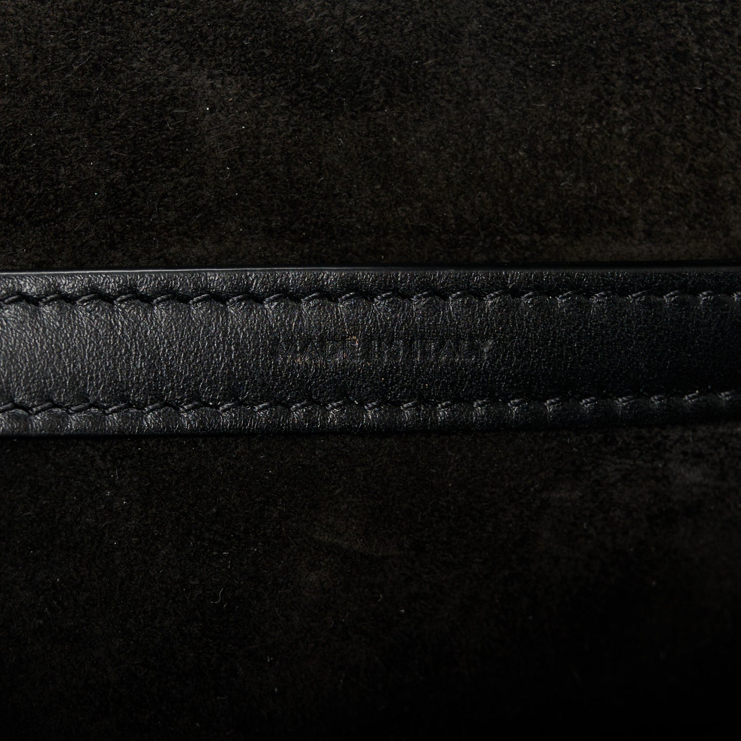Smooth Calfskin Triomphe Small Boston Bag Black