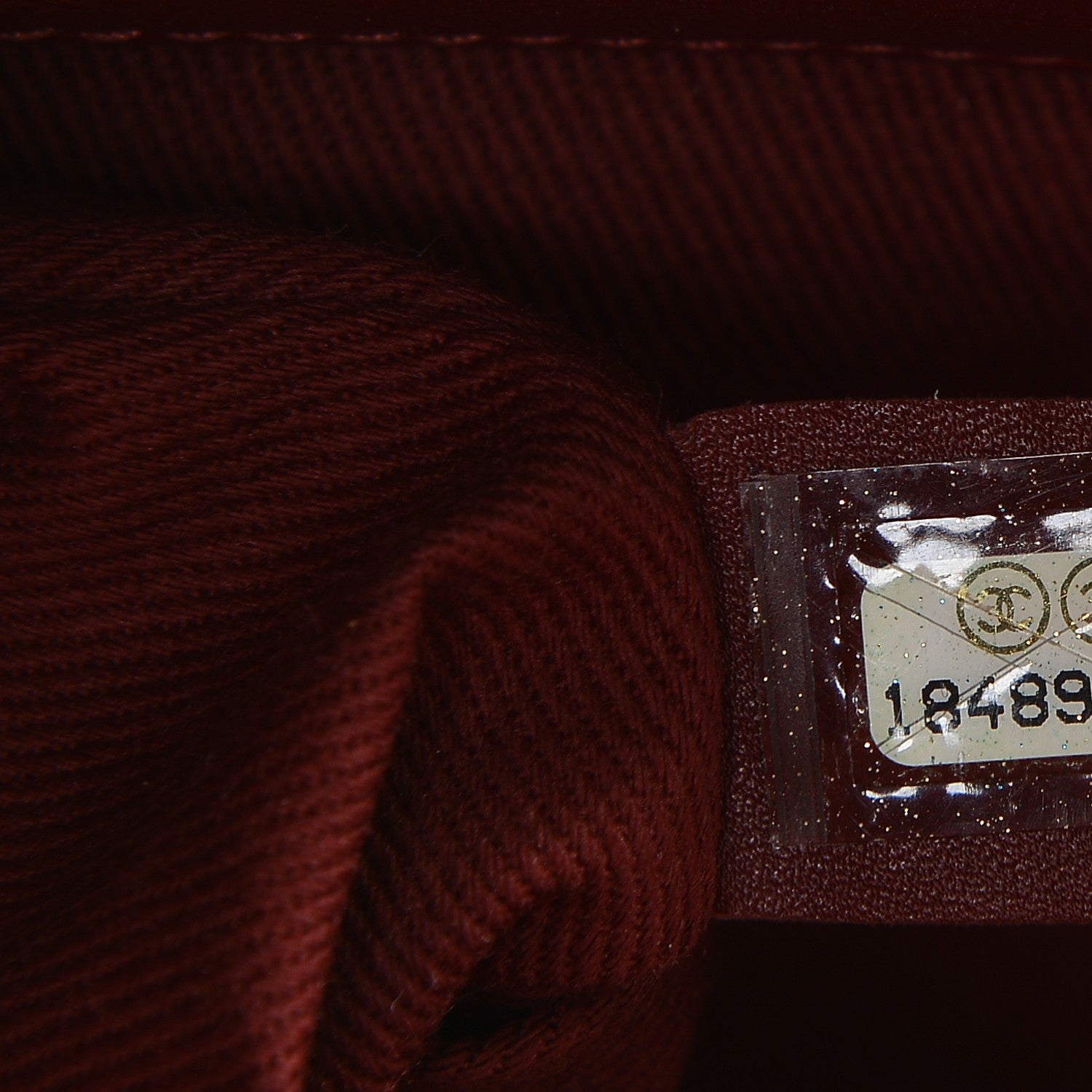 Chanel Caviar Quilted Timeless CC Soft Tote Dark Red 7 of 7