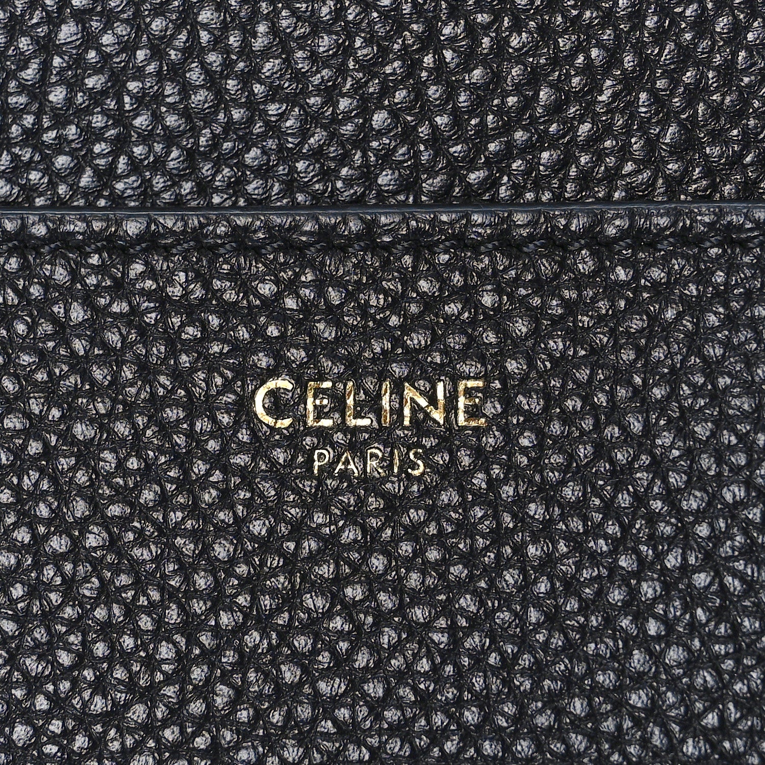 Celine Grained Calfskin Small 16 Top Handle Bag Black 5 of 8
