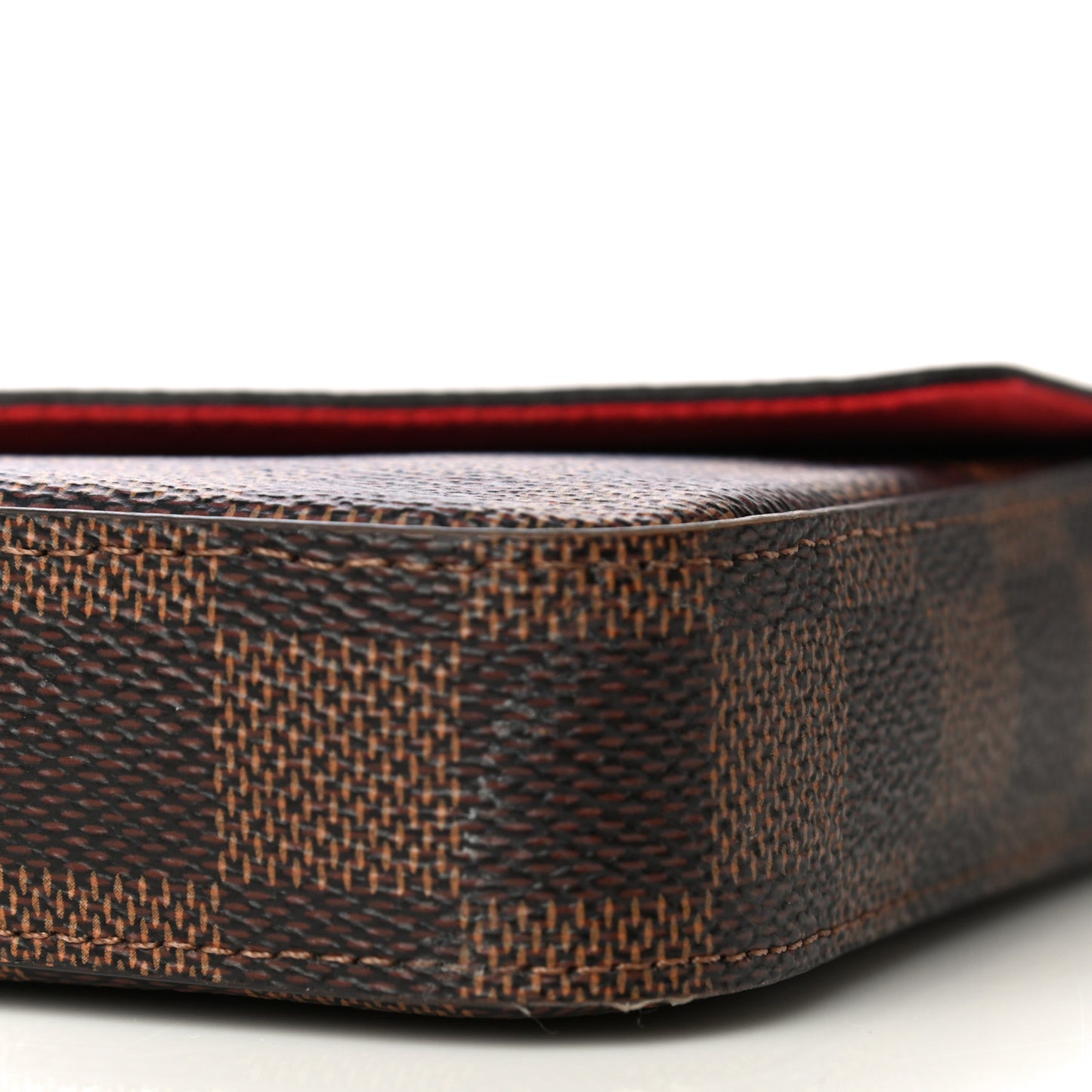 Damier Ebene Pochette Felicie Chain Wallet