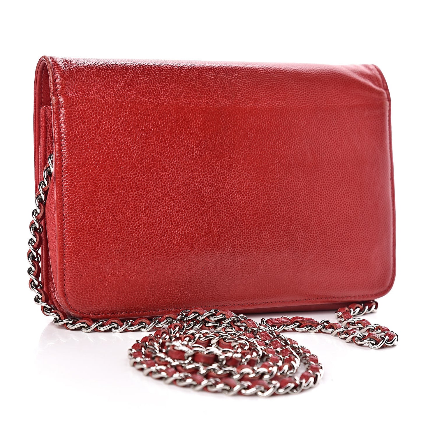 Caviar Sevruga Wallet on Chain WOC Red