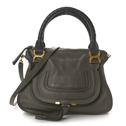 Chloe Calfskin Medium Marcie Satchel Anchor Grey 1 of 10