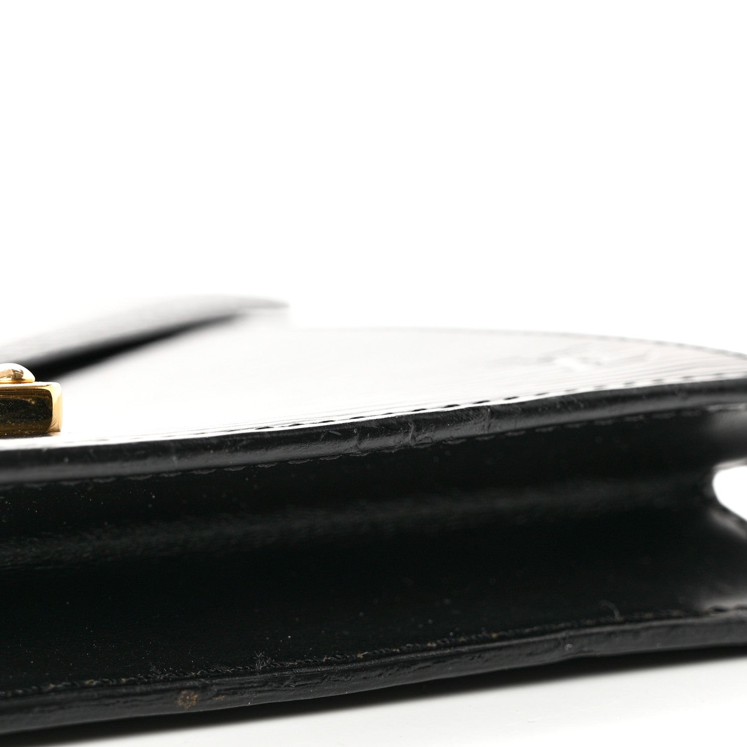 Louis Vuitton Epi Pochette Sellier Dragonne Clutch Black 8 of 9