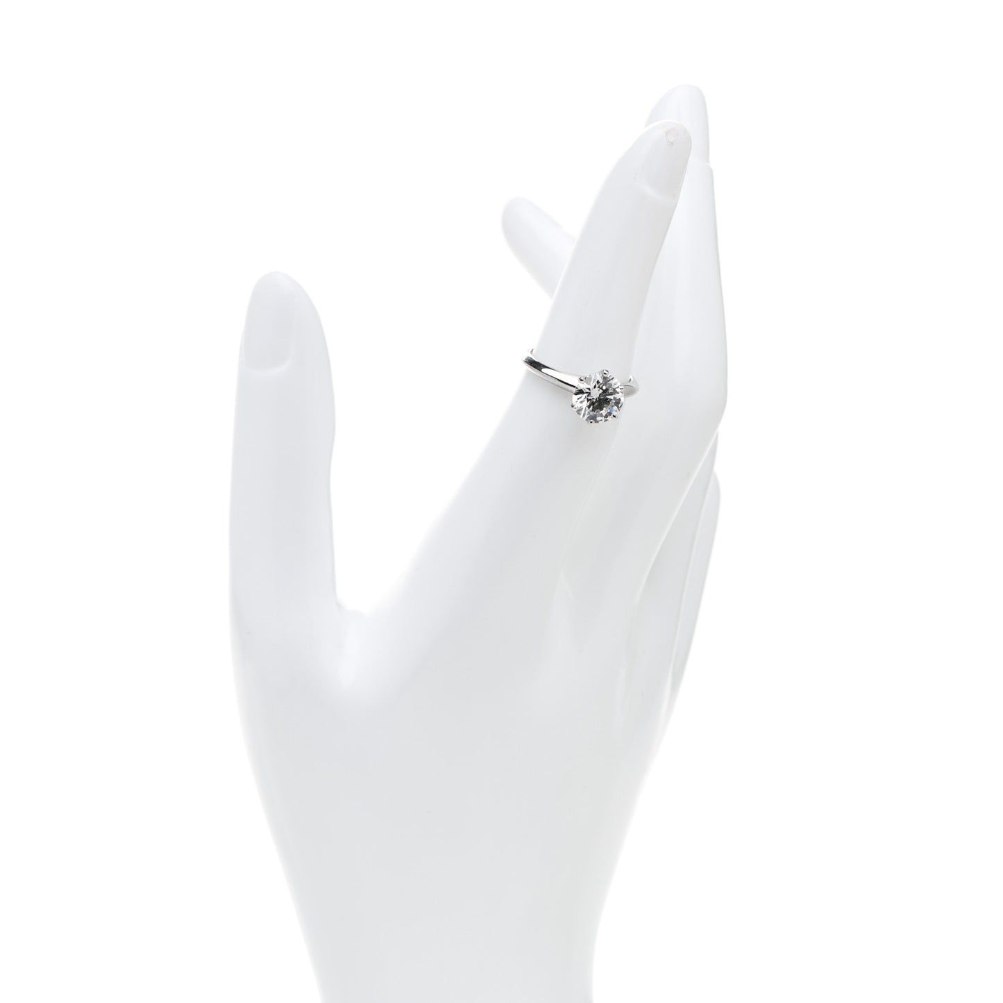Platinum Diamond 1.95ct Solitaire Engagement Ring 50 5.5