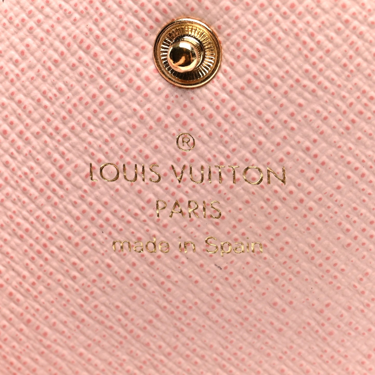 Monogram Rosalie Coin Purse Rose Ballerine