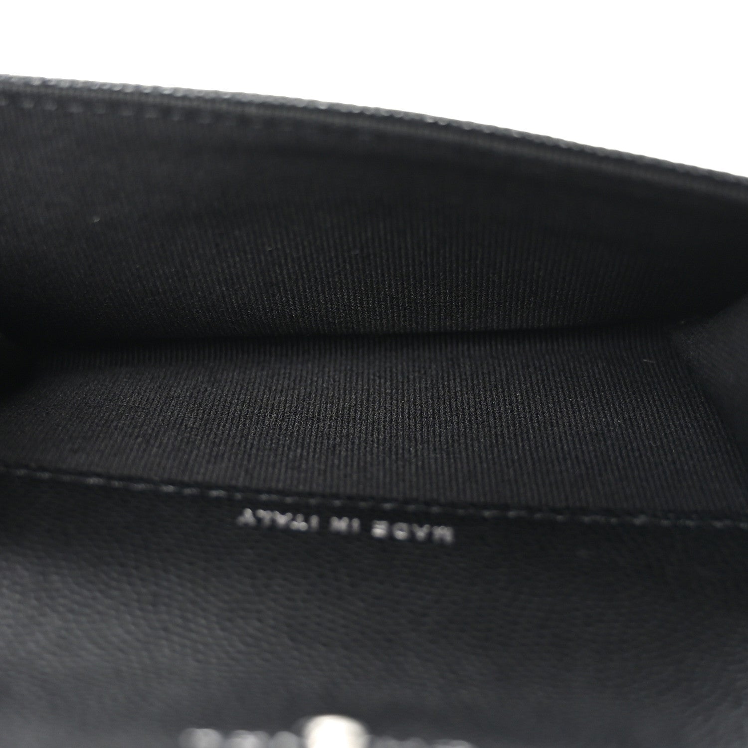 Chanel Caviar Quilted Boy Flap Card Holder Black 5 of 9