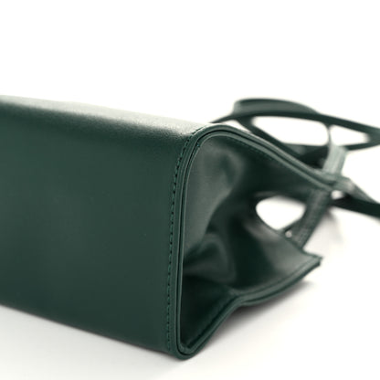 Telfar Vegan Leather Small Shopping Bag Dark Olive 9 of 9