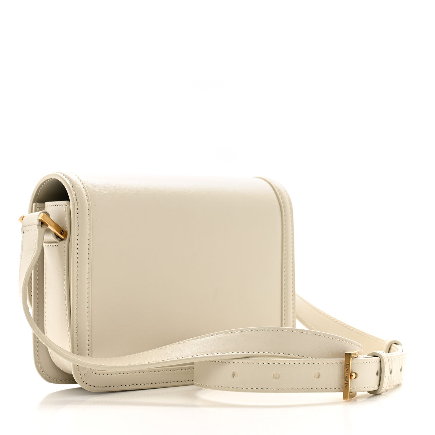 Smooth Calfskin Monogram Small Solferino Satchel  Blanc Vintage