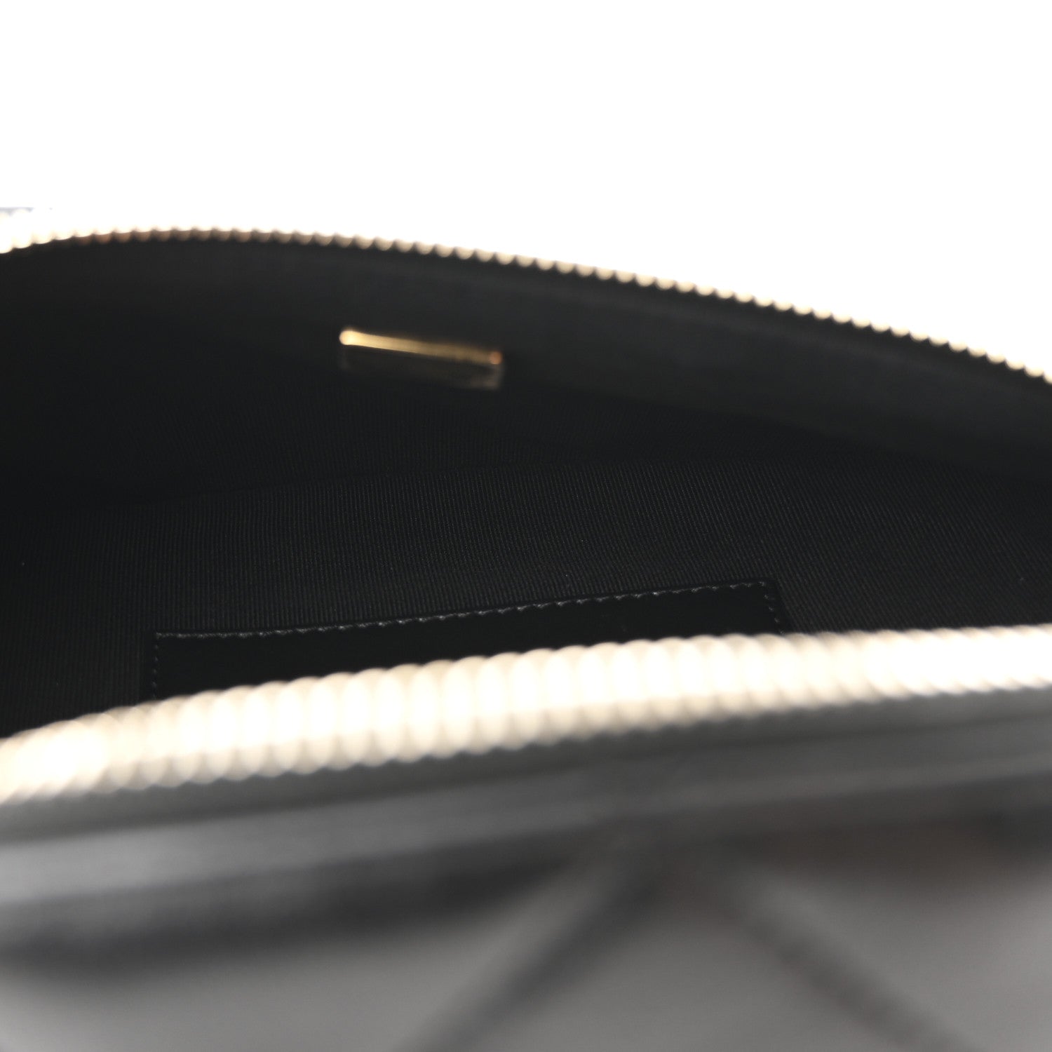 Chanel Lambskin Enamel Quilted Waist Bag Black 5 of 10