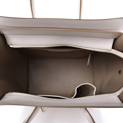 Celine Goatskin Mini Luggage White 5 of 21