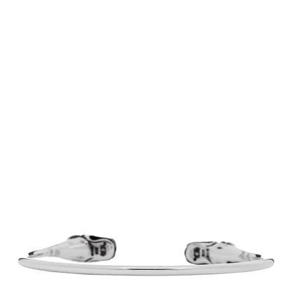 Chrome Hearts Sterling Silver Double Dog Cuff Bracelet 2 of 3